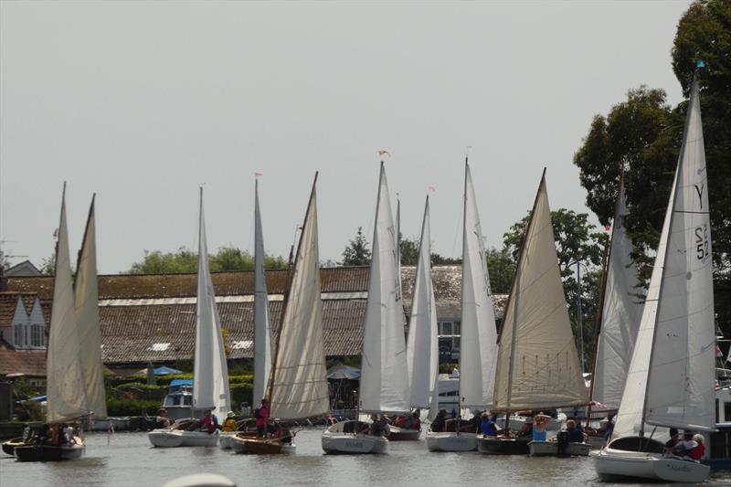 65th Three Rivers Race run by Horning SC on the Norfolk Broads photo copyright Holly Hancock taken at Horning Sailing Club and featuring the River Cruiser class