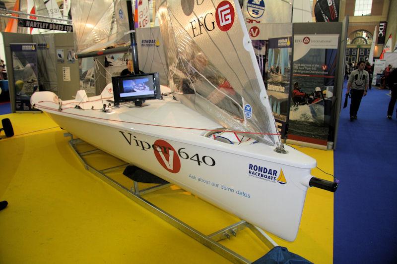 The Rondar stand at the RYA Suzuki Dinghy Show 2014 - photo © Mark Jardine
