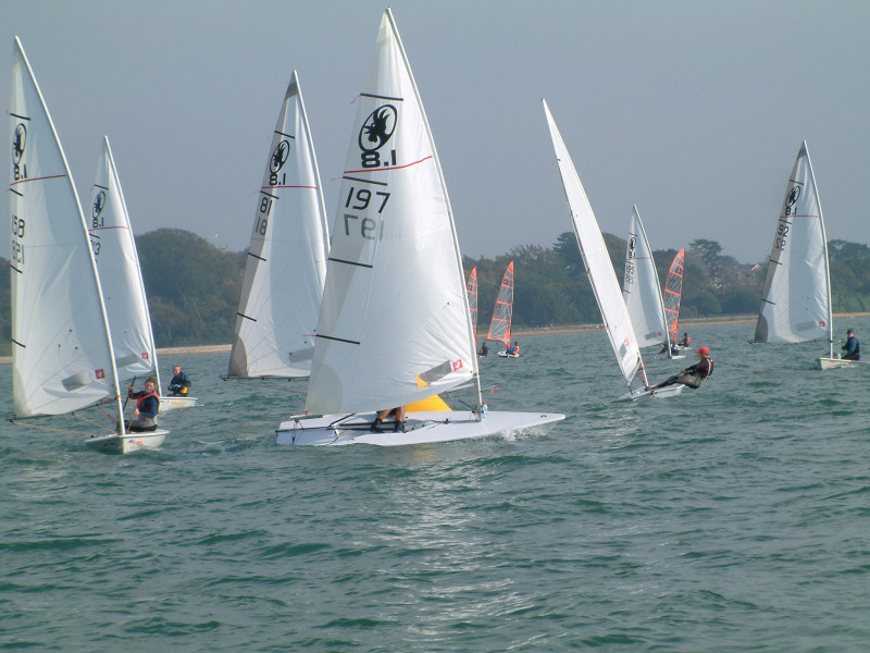 19 entries for the inaugural Rooster 8.1 nationals at Weston photo copyright Cliff Shaw taken at Weston Sailing Club and featuring the Rooster 8.1 class