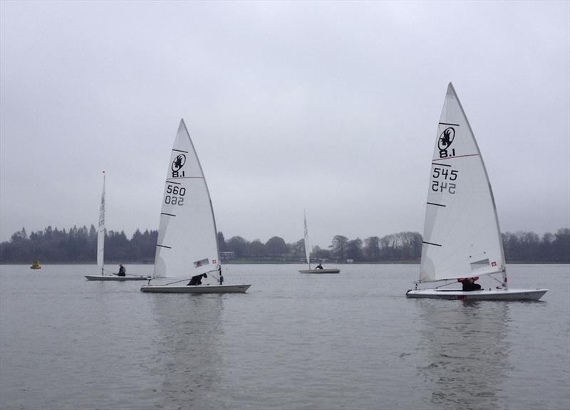 Rooster 8.1 national at Weir Wood photo copyright Ollie Waring & David Dinglesfield taken at Weir Wood Sailing Club and featuring the Rooster 8.1 class