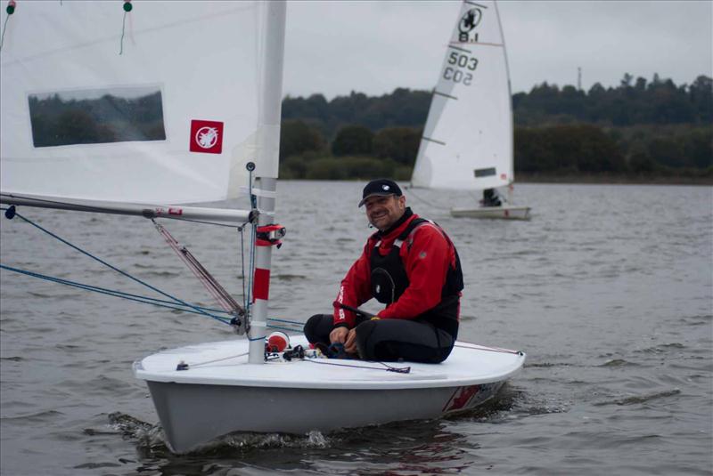 Day two of the Rooster 8.1 nationals at Weir Wood photo copyright Lönja Selter taken at Weir Wood Sailing Club and featuring the Rooster 8.1 class