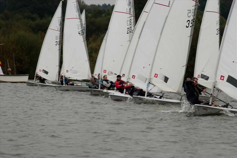 Day two of the Rooster 8.1 nationals at Weir Wood photo copyright Lönja Selter taken at Weir Wood Sailing Club and featuring the Rooster 8.1 class