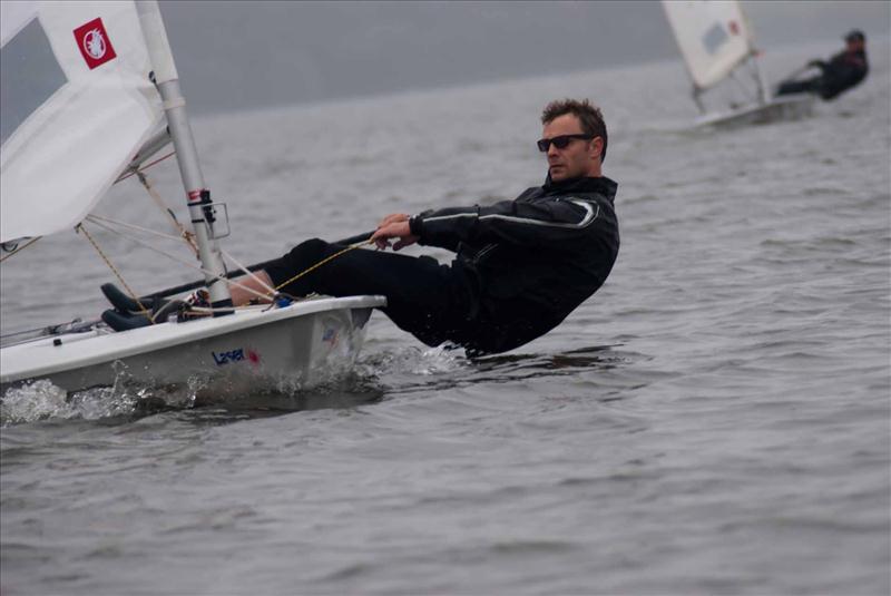 Day two of the Rooster 8.1 nationals at Weir Wood photo copyright Lönja Selter taken at Weir Wood Sailing Club and featuring the Rooster 8.1 class