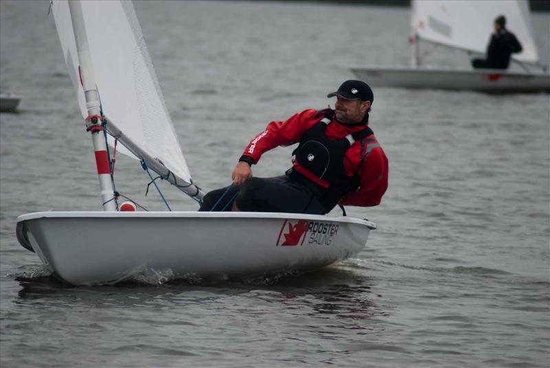 Day two of the Rooster 8.1 nationals at Weir Wood photo copyright Lönja Selter taken at Weir Wood Sailing Club and featuring the Rooster 8.1 class