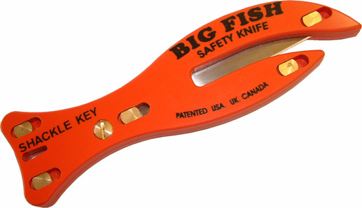 The Big Fish Safety Knife from Rooster Sailing photo copyright Rooster Sailing taken at  and featuring the  class