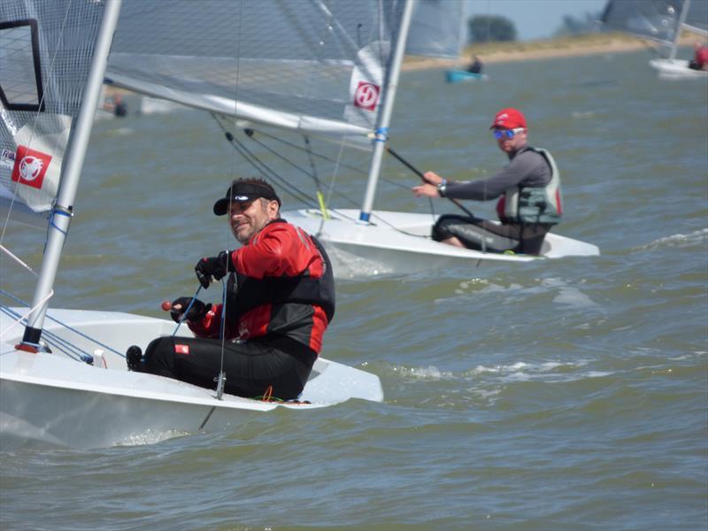 Steve during the 2014 Solo Nationals photo copyright Fiona Brown / www.fionabrown.com taken at Brightlingsea Sailing Club and featuring the  class