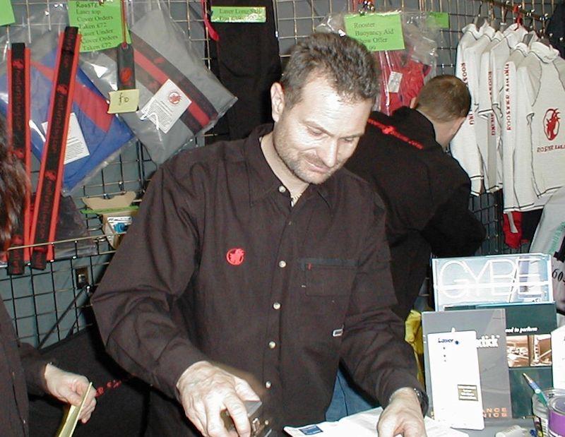 Rooster Sailing at the RYA Dinghy Show in 2001 - photo © Rooster Sailing