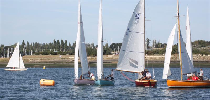 At close quarters during the Caudle Cup Match Racing Regatta photo copyright Tammy Fisher taken at Royal Corinthian Yacht Club, Burnham and featuring the Royal Burnham One Design class