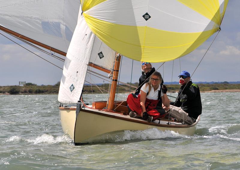 Burnham Week day 1 photo copyright Alan Hanna taken at Royal Corinthian Yacht Club, Burnham and featuring the Royal Burnham One Design class