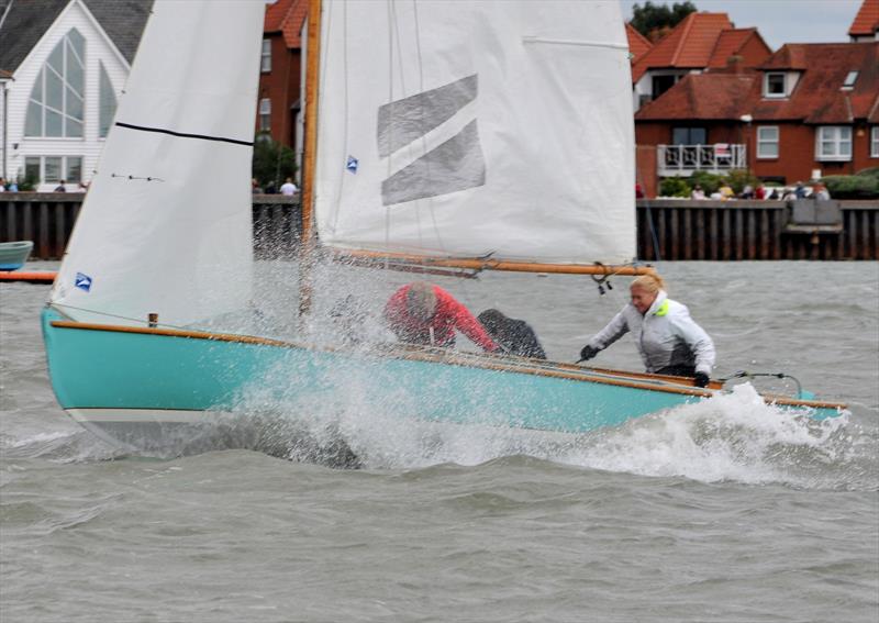 Burnham Week day 3 photo copyright Alan Hanna taken at Royal Corinthian Yacht Club and featuring the Royal Burnham One Design class