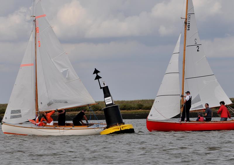 Amanda and Red Jacket on day 7 of Burnham Week - photo © Alan Hanna