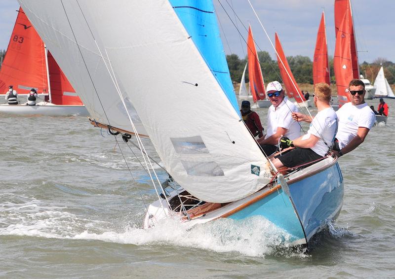 RBOD on Burnham Week 2022 Day 2 photo copyright Alan Hannah taken at Burnham Sailing Club and featuring the Royal Burnham One Design class