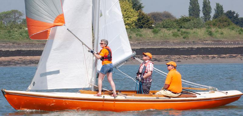 Team Cormorant during the Royal Corinthian One Design May Early Bank Holiday Racing photo copyright Tammy Fisher taken at Royal Corinthian Yacht Club, Burnham and featuring the Royal Corinthian One Design class