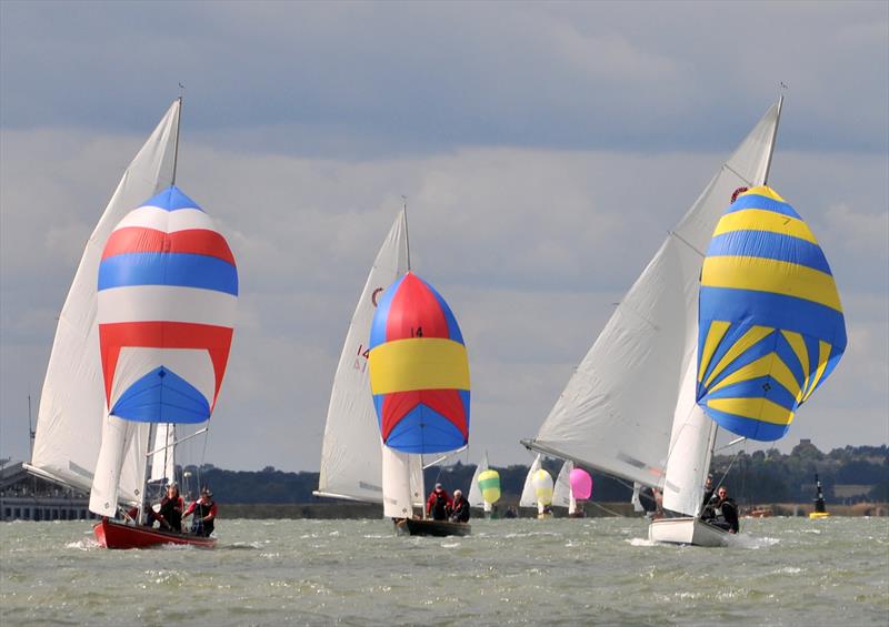 Burnham Week day 1 photo copyright Alan Hanna taken at Royal Corinthian Yacht Club and featuring the Royal Corinthian One Design class