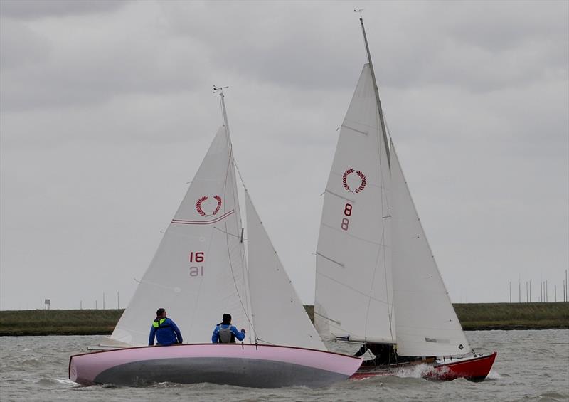 Burnham Week day 2 photo copyright Alan Hanna taken at Royal Corinthian Yacht Club and featuring the Royal Corinthian One Design class