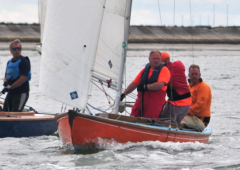 Burnham Week 2023 Day 2 photo copyright Alan Hanna taken at Burnham Sailing Club and featuring the Royal Corinthian One Design class