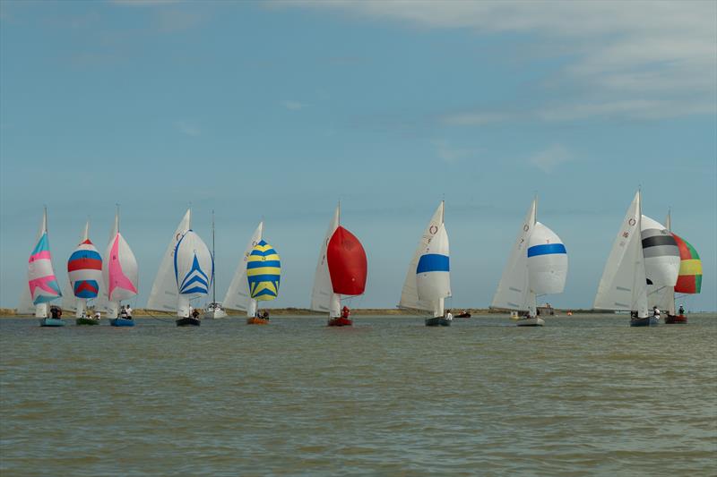 RCODs sail during the Summer Regatta and 90th class anniversary at Royal Corinthian YC photo copyright Petru Balau Sports Photography / sports.hub47.com taken at Royal Corinthian Yacht Club and featuring the Royal Corinthian One Design class