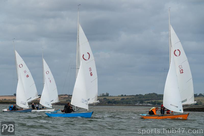 RCODs during day 6 of Burnham Week 2026 photo copyright Petru Balau Sports Photography / sports.hub47.com taken at Royal Corinthian Yacht Club and featuring the Royal Corinthian One Design class