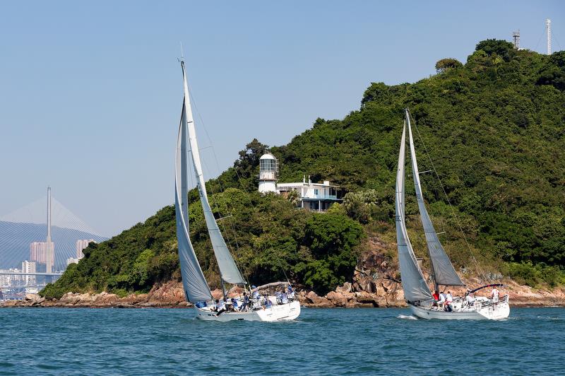 Green Island. Turn for home. Sun Hung Kai and Co. Around the Island Race 2021 photo copyright RHKYC / Guy Nowell taken at Royal Hong Kong Yacht Club and featuring the  class