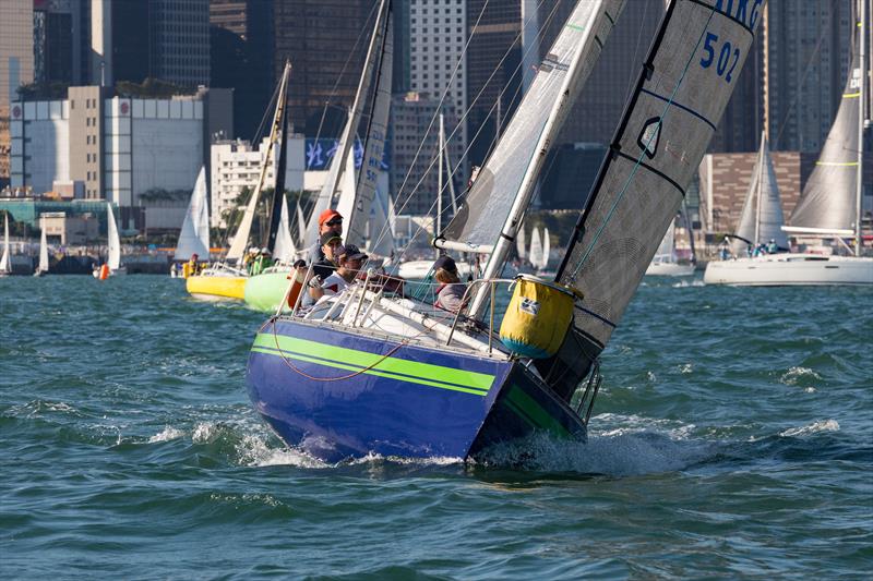 Sun Hung Kai Around the Island Race 2021 photo copyright Guy Nowell / RHKYC taken at Royal Hong Kong Yacht Club and featuring the  class