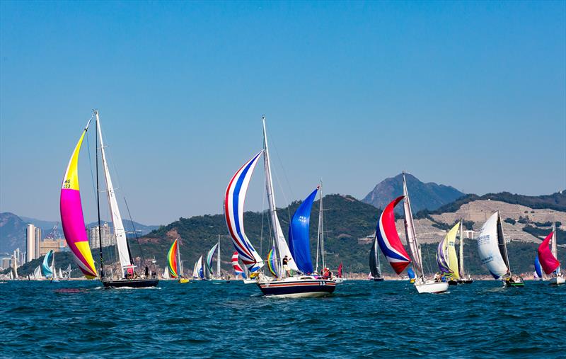 Sun Hung Kai Around the Island Race 2021 photo copyright Guy Nowell / RHKYC taken at Royal Hong Kong Yacht Club and featuring the  class