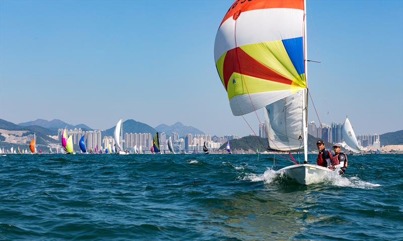 Sun Hung Kai Around the Island Race 2021 photo copyright Guy Nowell / RHKYC taken at Royal Hong Kong Yacht Club and featuring the  class