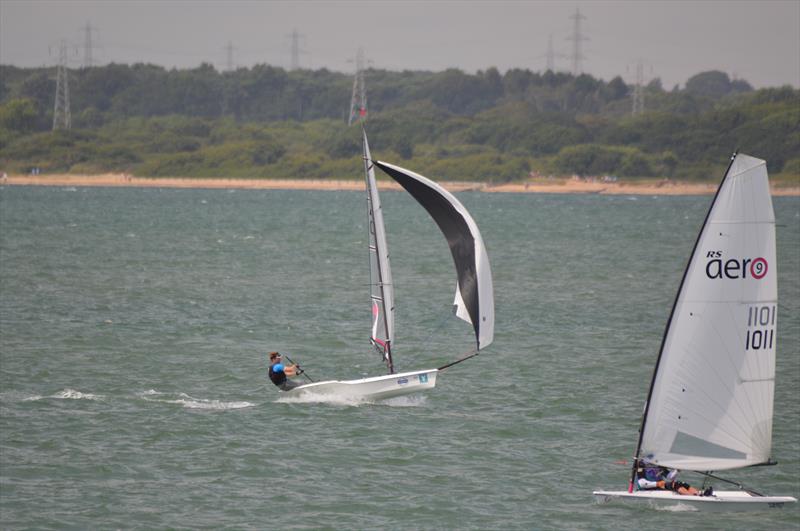 Cowes Dinghy Week 2016 photo copyright Sophie French taken at Gurnard Sailing Club and featuring the RS100 class