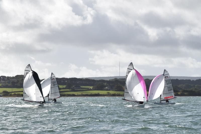 RS100 season closer at Gurnard photo copyright Mark Harrison taken at Gurnard Sailing Club and featuring the RS100 class