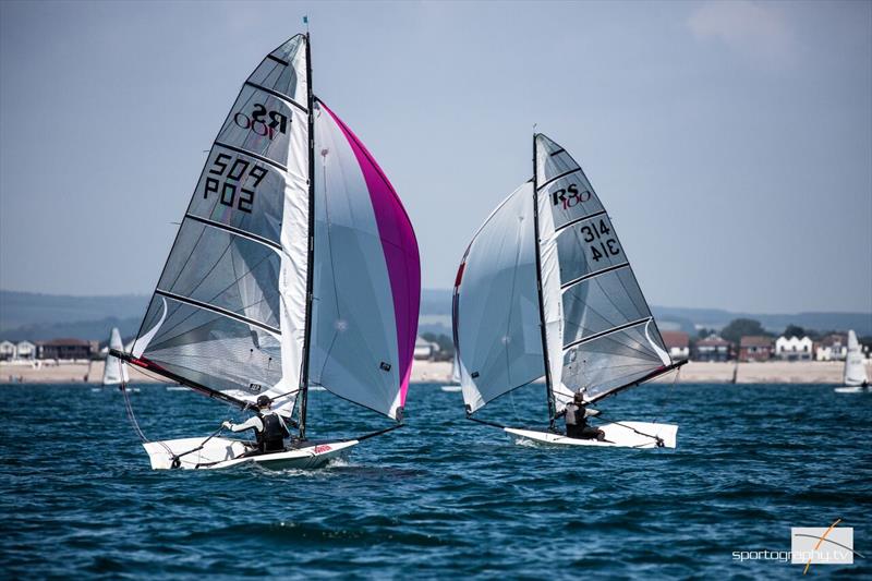 RS Sailing Summer Championships at Hayling Island photo copyright Alex Irwin / www.sportography.tv taken at Hayling Island Sailing Club and featuring the RS100 class