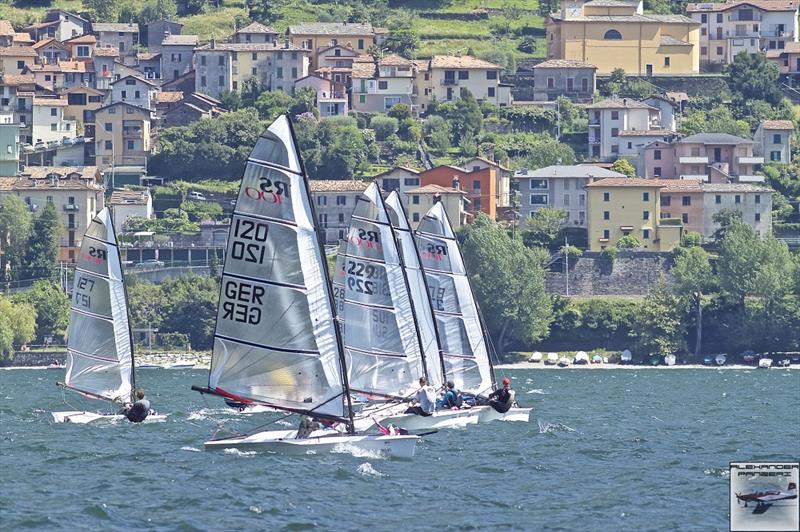 RS100 Europeans at Lake Como photo copyright Alexander Panzeri taken at Centro Vela Alto Lario and featuring the RS100 class