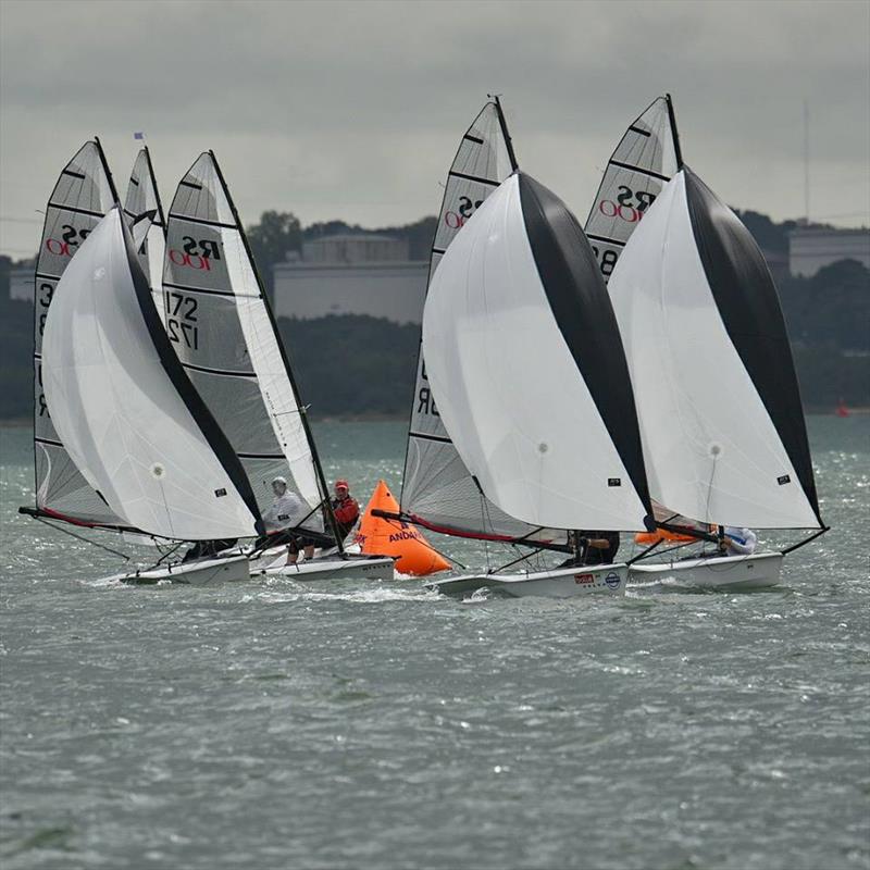 Volvo Noble Marine RS100 Nationals at Weston day 1 photo copyright Segel Spass taken at Weston Sailing Club and featuring the RS100 class