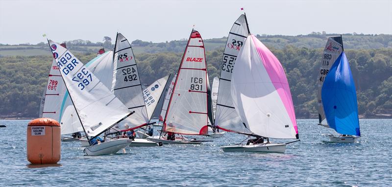 7th Paignton Open for Single Handers sponsored by Sailing Chandlery photo copyright Steve Cayley taken at Paignton Sailing Club and featuring the RS100 class