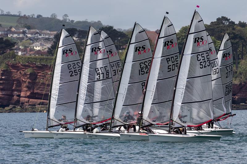 7th Paignton Open for Single Handers sponsored by Sailing Chandlery photo copyright Steve Cayley taken at Paignton Sailing Club and featuring the RS100 class
