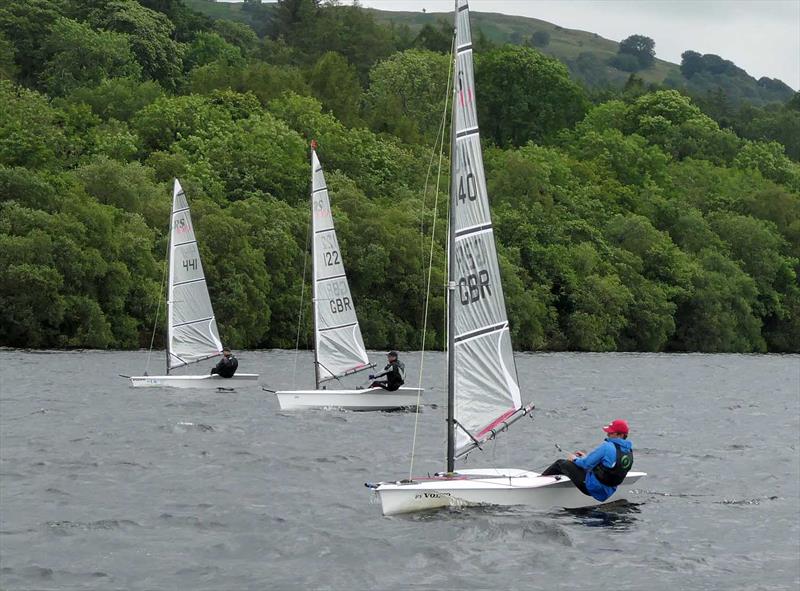 RS100 Inlands at Bala photo copyright John Hunter taken at Bala Sailing Club and featuring the RS100 class