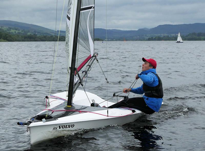 RS100 Inlands at Bala photo copyright John Hunter taken at Bala Sailing Club and featuring the RS100 class