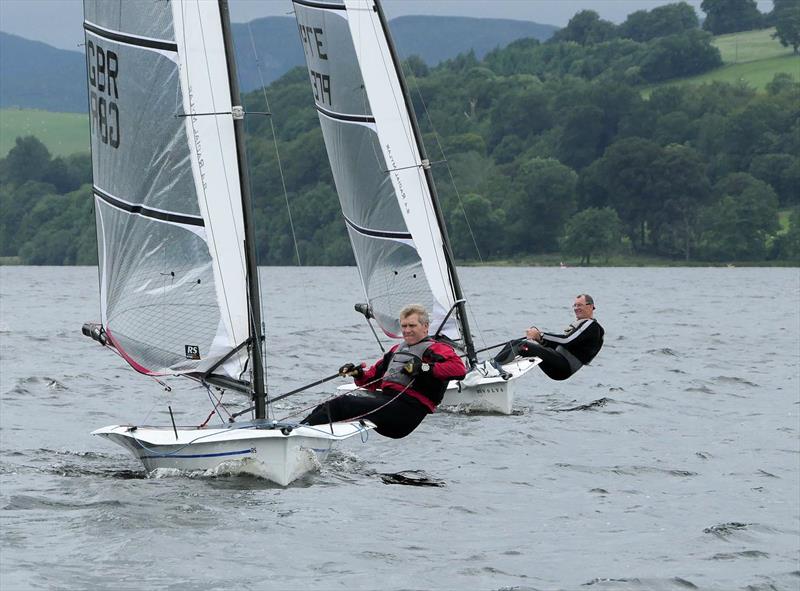 RS100 Inlands at Bala photo copyright John Hunter taken at Bala Sailing Club and featuring the RS100 class