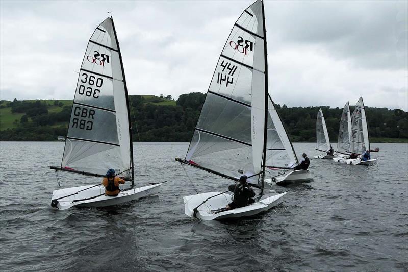 RS100 Inlands at Bala photo copyright John Hunter taken at Bala Sailing Club and featuring the RS100 class