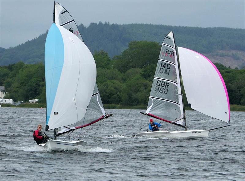 RS100 Inlands at Bala photo copyright John Hunter taken at Bala Sailing Club and featuring the RS100 class