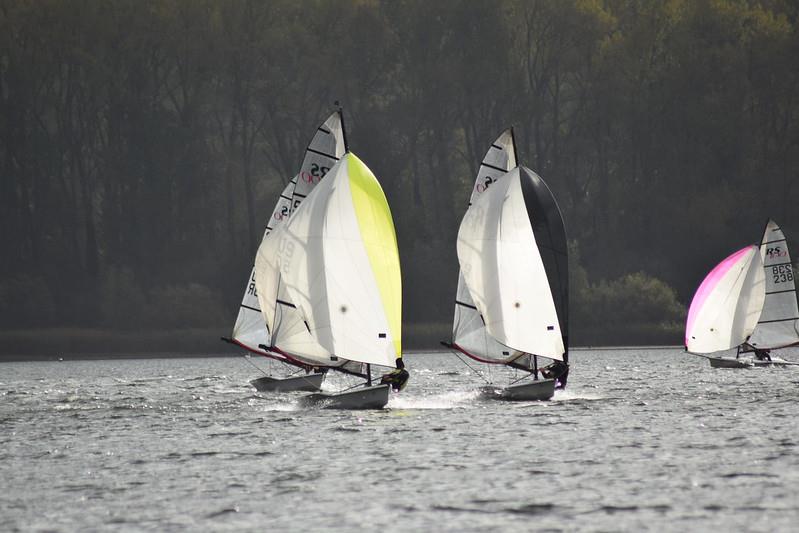 RS100 Inlands at Chew Valley Lake photo copyright Errol Edwards taken at Chew Valley Lake Sailing Club and featuring the RS100 class