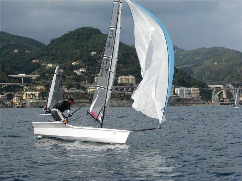 RS100/500 Euro Grand Prix at Genoa, Italy photo copyright Jon Partridge taken at Circolo Nautico Ugo Costaguta and featuring the RS100 class