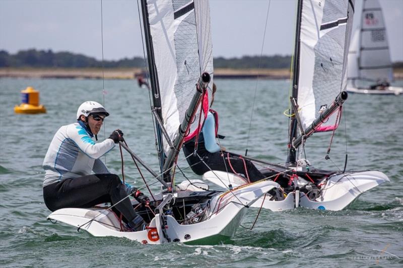 RS100s Rooster RS Summer Regatta 2019 at Lymington Town Sailing Club photo copyright sportography taken at Lymington Town Sailing Club and featuring the RS100 class