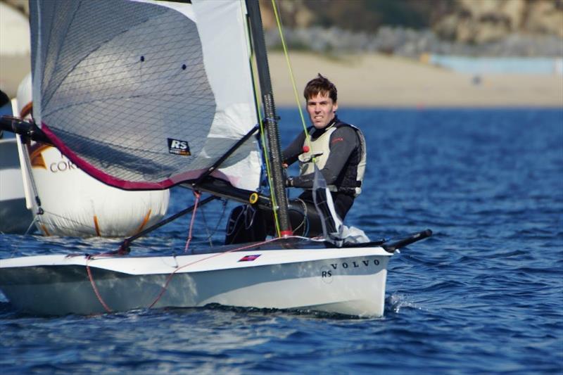 Volvo Noble Marine RS100 Nationals, day 2 photo copyright Chris Bilkey taken at Porthpean Sailing Club and featuring the RS100 class