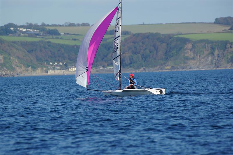 Volvo Noble Marine RS100 Nationals day 3 photo copyright Chris Bilkey taken at Porthpean Sailing Club and featuring the RS100 class