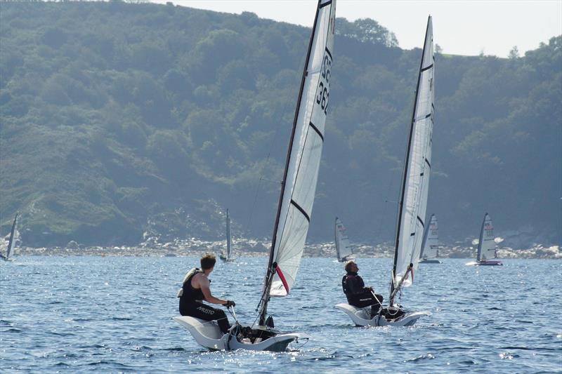 Volvo Noble Marine RS100 Nationals day 3 photo copyright Chris Bilkey taken at Porthpean Sailing Club and featuring the RS100 class
