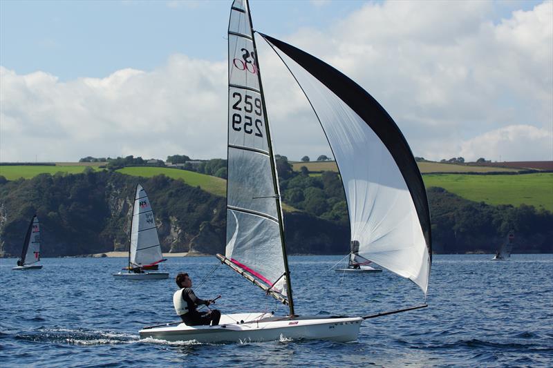 Volvo Noble Marine RS100 Nationals day 3 photo copyright Chris Bilkey taken at Porthpean Sailing Club and featuring the RS100 class