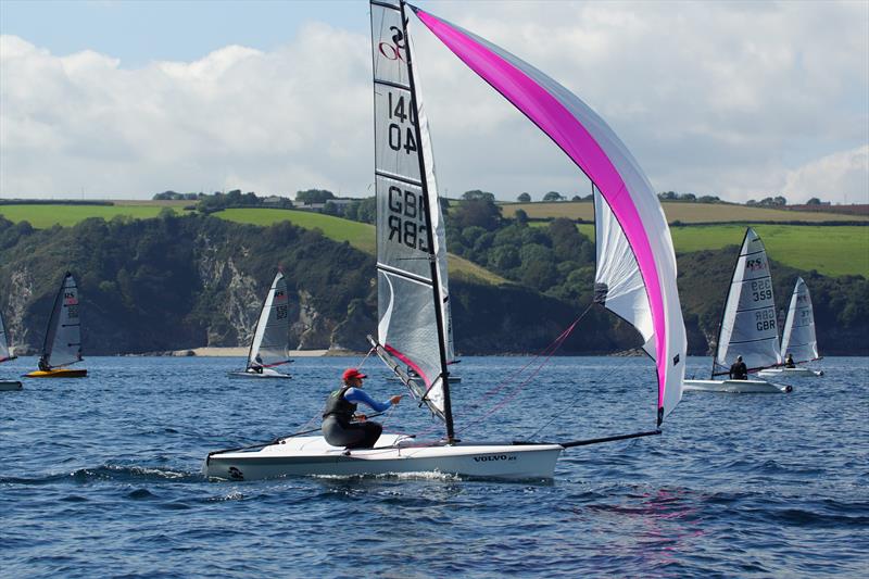 Volvo Noble Marine RS100 Nationals day 3 photo copyright Chris Bilkey taken at Porthpean Sailing Club and featuring the RS100 class