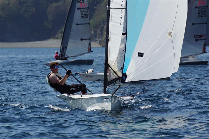 Volvo Noble Marine RS100 Nationals day 3 photo copyright Chris Bilkey taken at Porthpean Sailing Club and featuring the RS100 class