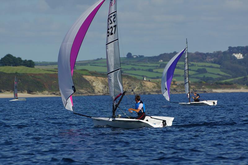 Volvo Noble Marine RS100 Nationals day 3 photo copyright Chris Bilkey taken at Porthpean Sailing Club and featuring the RS100 class