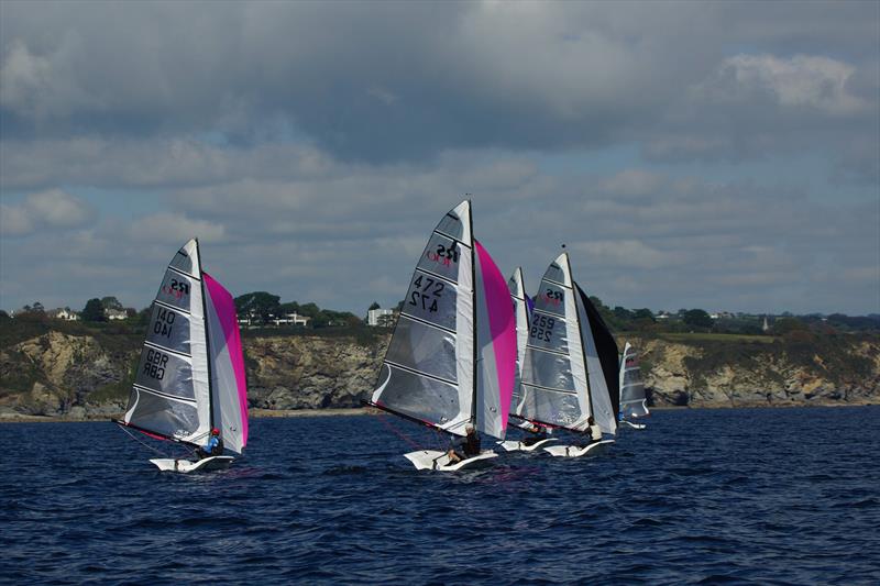 Volvo Noble Marine RS100 Nationals day 3 photo copyright Chris Bilkey taken at Porthpean Sailing Club and featuring the RS100 class