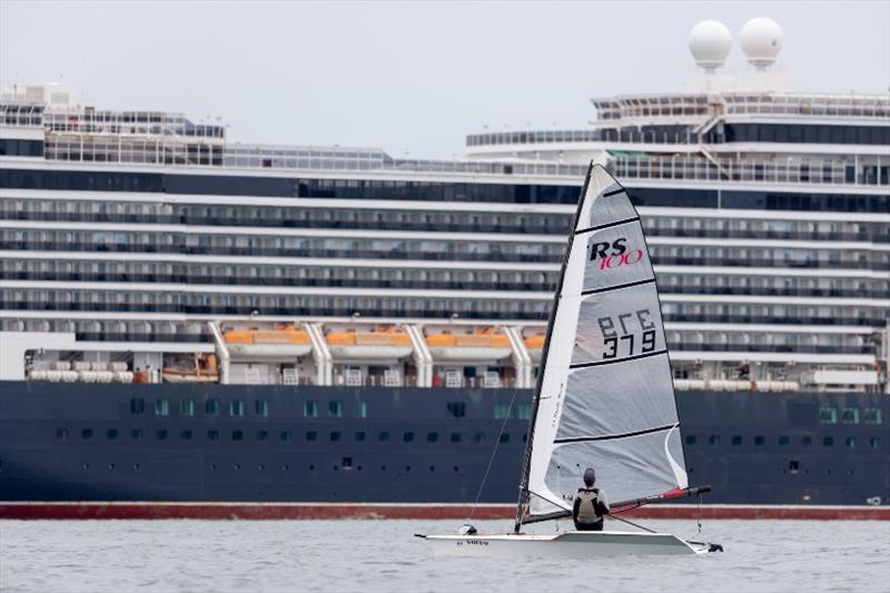 RS100 fleet at Salcombe Gin RS Summer Regatta - photo © Digital Sailing